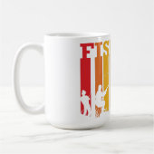 Mug Grande époque pêche personnalisée (Gauche)