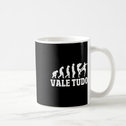 Mug Grande évolution Vale Tudo Design Mma Kickboxing (Droite)