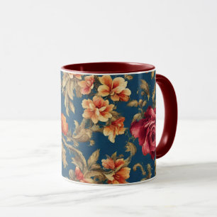 Mug Grande Fleurs Vintages Italiennes