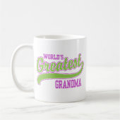 Mug Grande grand-mère du monde (Gauche)