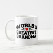 Mug Grande grand-mère du monde (Gauche)