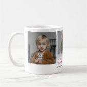 Mug Grande grand-mère 'We Love You' 3 Collage photo (Gauche)