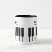 Mug Grande icône de piano de New York (Centre)