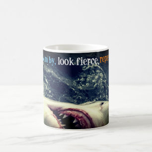 Mug Grande mâchoire de requin blanc
