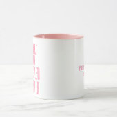 Mug Grande maman Ski Farrier Cadeau en rose (Centre)