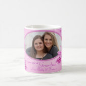 Mug Grande mamie orchidée rose "propre photo" muqueuse (Centre)