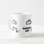 Mug Grande mamma design pour chats cool (Devant gauche)