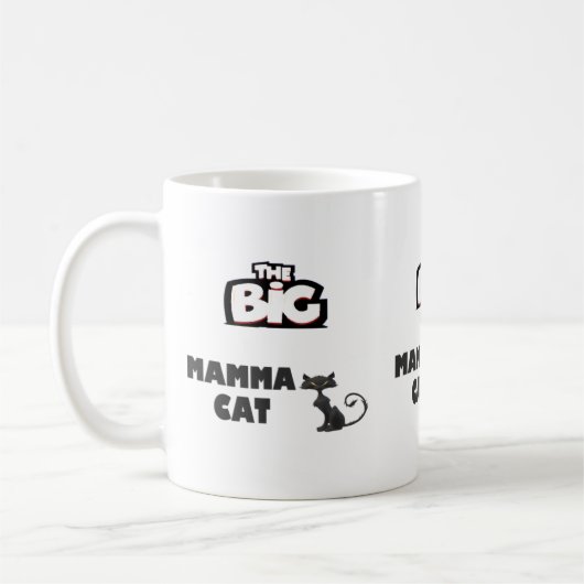 Mug Grande mamma design pour chats cool (Gauche)