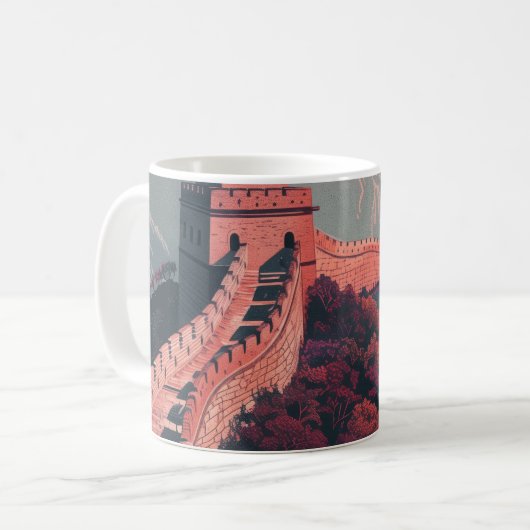 Mug Grande muraille de Chine (Devant gauche)