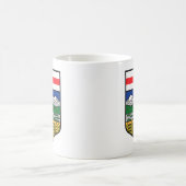 Mug Grande Musique de l'Alberta Flag Crest (Centre)