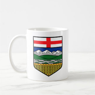 Mug Grande Musique de l'Alberta Flag Crest