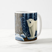 Mug Grande Ours Blanc Du Nord (Devant droit)