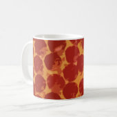 Mug Grande pizza de pepperoni (Devant gauche)