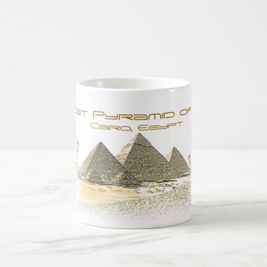 MUG GRANDE PYRAMIDE À GIZEH (Centre)