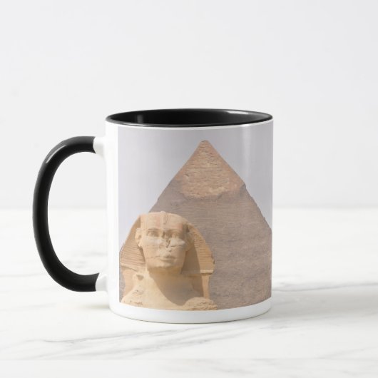 Mug Grande Pyramide de Gizeh Égypte Sphinx Monument Dé (Gauche)