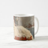 Mug Grande Pyrenees Chien Fête de Noël (Devant droit)
