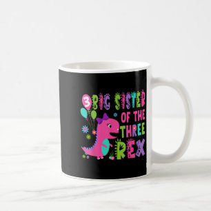 Mug Grande Soeur Des Trois Rex Dinosaur T-rex 3e Bir