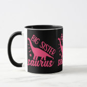 Mug Grande soeur Saurus en rose (Gauche)