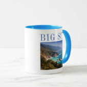 Mug Grande Sur côte californienne (Devant droit)