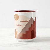 Mug - Grande tasse - Terracotta par Ludilabel (Centre)