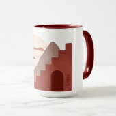 Mug - Grande tasse - Terracotta par Ludilabel (Devant droit)