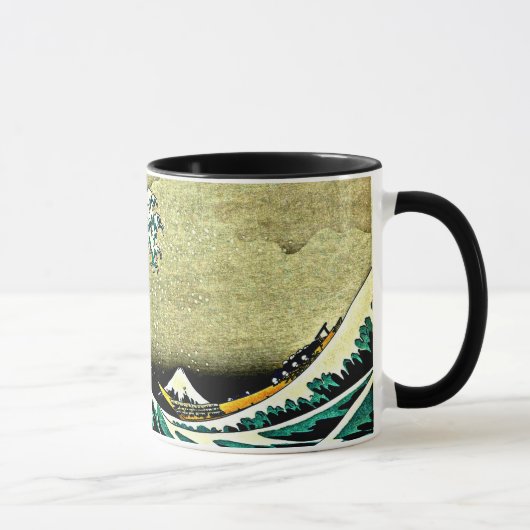 Mug Grande vague au large de Kanagawa - Katsushika Hok (Droite)
