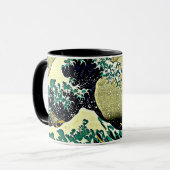Mug Grande vague au large de Kanagawa - Katsushika Hok (Devant gauche)