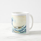 Mug Grande vague de Katsushika outre de Kanagawa (Devant droit)