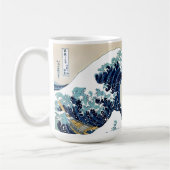 Mug Grande vague reconstituée outre de Kanagawa par (Gauche)