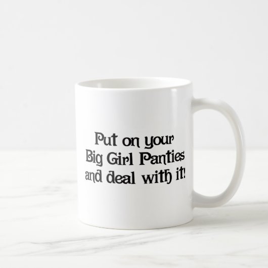 Mug Grandes culottes de fille (Droite)
