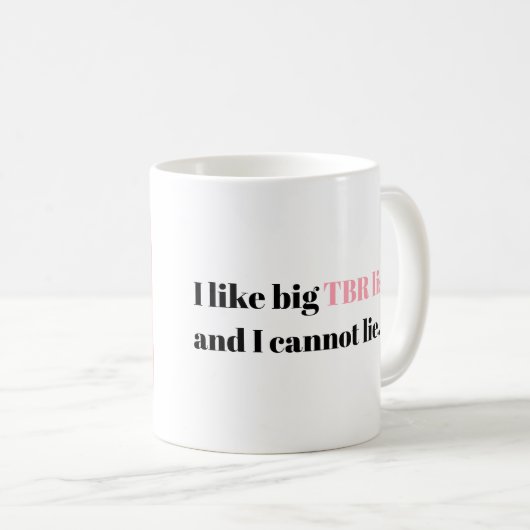 Mug Grandes listes TBR (Devant droit)