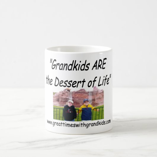 Mug Grandes périodes avec des Grandkids (Centre)
