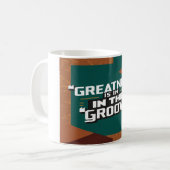 Mug Grandeur Est Dans Le Groove (Devant gauche)