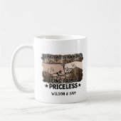 Mug Grandfather | Being Papa Is Priceless | Father's (Gauche)