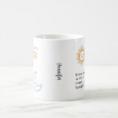 Mug Grandir Avec Le Soleil, Respirer Avec La Lune Clas (Centre)