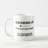 Mug Grandir - Ne Recommanderait Pas (Gauche)
