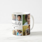 Mug Grandkids Make Life Grand Photo Collage (Devant droit)
