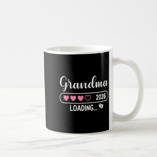 Mug Grandma 2026 Loading New Grandma Est 2026  (Droite)