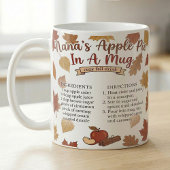 Mug Grandma Autumn Apple Pie Recipe