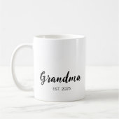 Mug Grandma Established  (Gauche)