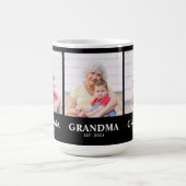 Mug Grandma Established Bold Black 3 Photo Coffee (Centre)