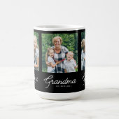 Mug Grandma Established Script Black 3 Photo (Centre)