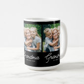 Mug Grandma Established Script Black Photo (Devant droit)