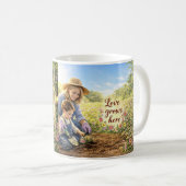 Mug - Grandma Gardening Where Love Grows (Devant droit)
