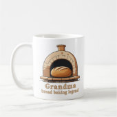 Mug Grandma is a bread baking legend (Gauche)