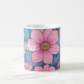 Mug Grandma Musique avec design rose et bleu (Centre)