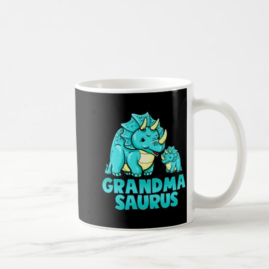 Mug Grandma Saurus Funny Grandmasaurus Dinosaur  (Droite)