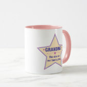 Mug Grandma Star (Devant droit)