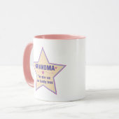 Mug Grandma Star (Devant gauche)