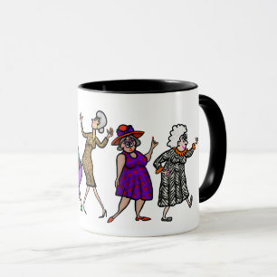 Mug Grandmas de danse amusante